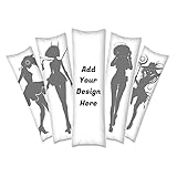 FZYTMY DIY Anime Character Pillow Case Custom Long Hugging Body Pillowcase Double-Sided Throw Pillow Cover for Couch Sofa Bed Decorate or Gift 21' x 60'