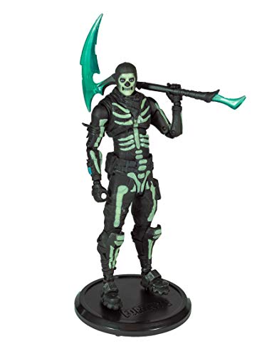 McFarlane Toys Fortnite Action Figure Green Glow Skull Trooper (Glow-in-The-Dark) Walgreens Exc