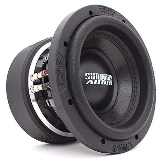 Sundown Audio U-8 D2 8" 600W RMS Dual 2-Ohm Subwoofer