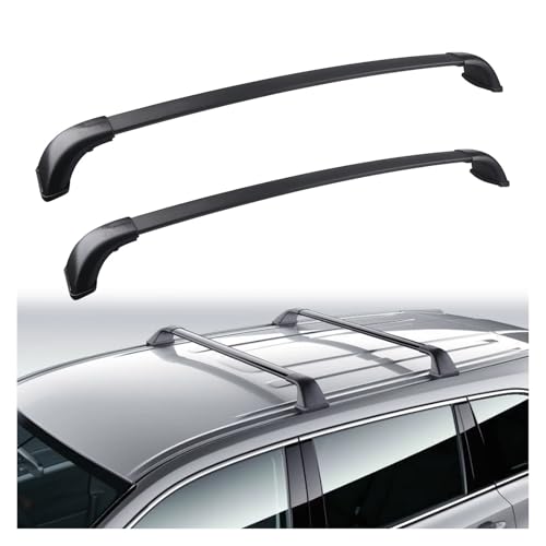 Barres de toit profilées pour Toyota Highlander robustes 2 pièces - 4