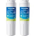 Waterdrop EDR4RXD1 Replacement for EveryDrop® Filter 4, Whirlpool® UKF8001, 4396395, Maytag® UKF8001AXX-200, UKF8001AXX-750, WD-F07, Refrigerator Water Filter, 2 Filters (Package May Vary)