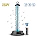Produktbild Uvc Sterilisationslampe UV-C Mobile Room Steriliser Lampe Antibakterielle Rate 99% Ozon Sterilisator Uv-KeimtöTende Lampe FüR Auto Haushalts Schule Hotel Pet Area