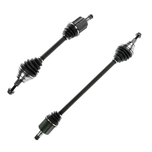 Front CV Axle Shaft Joint Pair Set of 2 Left & Right for Jetta Rabbit Golf