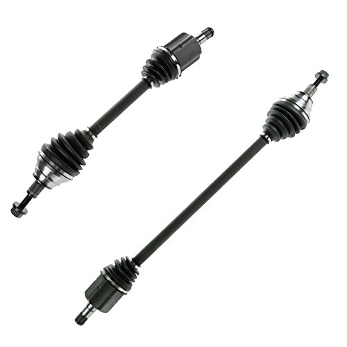 Image of TRQ Front Driver & Passenger Side CV Axle Assembly Set for 2005-2018 VW Jetta 2006-2010 Passat 2006-2009 Rabbit 2010-2014 Golf 2016-2017 Golf SportWagen 5th Vin Digit B 7th & 8th VIN Digit 1K