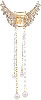 Elegant Tassel Pearl Multi designer Hair Clip Flying Metal Hair Claw Clips Hair Clamps Hair Styling Clips Hair Accessories For Women 1Pcs (Wings)