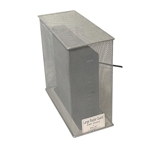 Image of Large WiFi Router Guard Cover (Made in The US!) Faraday cage Shields EMF Your Router emits so You can Still use The Router While reducing EMF Exposure
