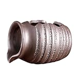 Pot cascade - fabriqué en matériau durable, difficile à endommager, facile à utiliser, adapté à tous les types d'intérieur et d'extérieur, pot de fontaine en céramique