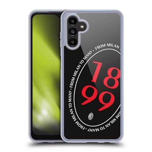 Carcasa Samsung Galaxy A13 5G protectora funda de gel suave diseño AC Milan 1899