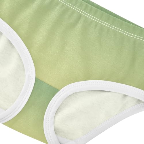 Joisal Girls Underwear Toddler 2t Cotton Panties Little Girl Fancy Undies Kids Briefs Dinosaur Green Light Khaki Gradient4