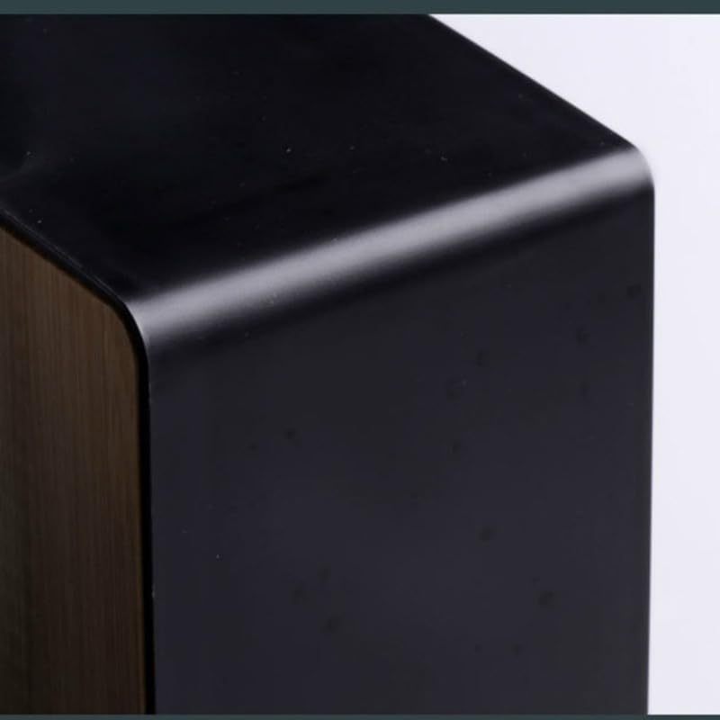 Tissue Holder Box Bag Household Car Furniture Storage Home Decoration Wipe Organizer Magnets(Black-S)