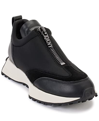 DKNY Women's Platform Mixed Material Slip-on...