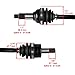 Caltric Front Right and Left Complete Cv Joint Axle Compatible with Yamaha Grizzly 550 Yfm550Fg 4Wd Fi 2009 2010 2011 2012 2013 2014