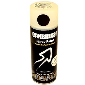 Canbrush Mahogany Spray Paint Can Solid Wood Effect Diy Interior Exterior Gloss Finish C91