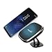 NILLKIN Wireless Charger, [2nd Generation] Vehicle-Mounted 2-in-1 Qi Charging Pad Magnetic Car Mount for iPhone 8/8 Plus Galaxy Note 8/S8/S8 Plus All Qi-Enabled Devices - Black (Model C)