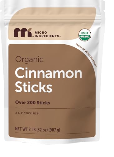 Micro Ingredients Organic Cinnamon Sticks