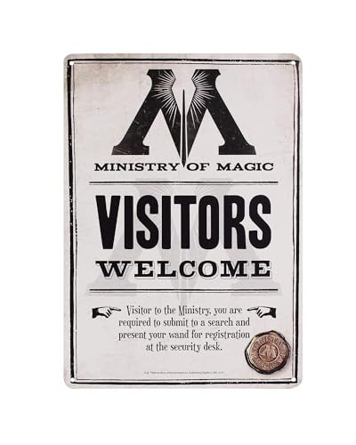 Tin Sign Small - Harry Potter (Ministry Of Magic)