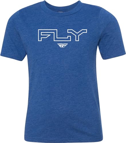 Fly Racing 354-0310YS Youth Fly Edge Tee Royal Blue Ys