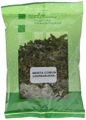 Menta Hierbabuena Común Entera, Hierba Aromática y Medicinal, 20g
