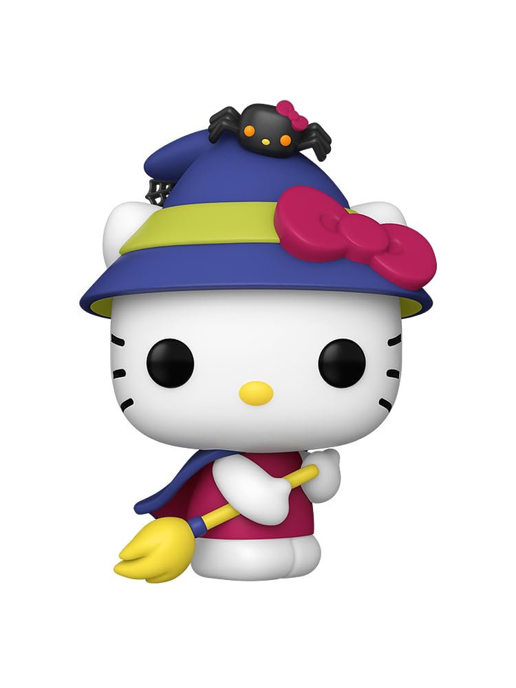 Funko Pop! Sanrio: Hello Kitty - Halloween Hello Kitty w stroju czarownicy | Limitowana edycja ekskluzywnych winylowych figurek kolekcjonerskich w zestawie z ochraniaczem pudełka