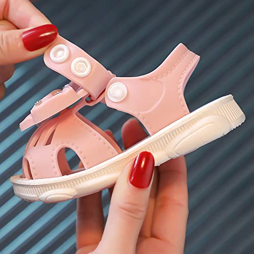 sfdgfhyf Little Girl Summer Foot Warmer Toddler Baby Girl Shoes Breathable Shoe Dew Toe Shoe Bag Head Sandals Baby Girl4