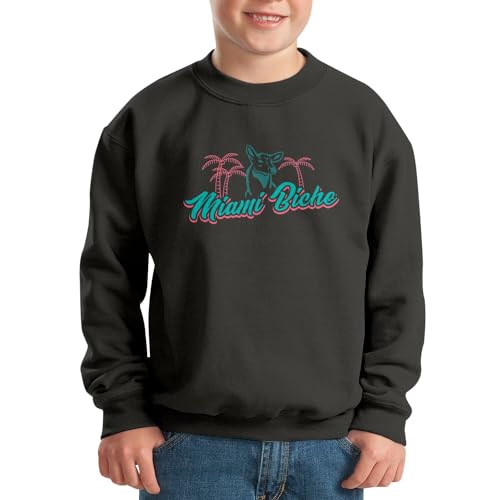 Sweatshirt enfant Miami pull humour Etats-Unis vêtement de plage junior