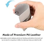 6 Pcs Couleurs mélangées PU Étiquettes de bagage en cuir,étiquettes de bagage lettre pour valises avec protection de la vie privée et bracelet réglable, identificateurs de valises