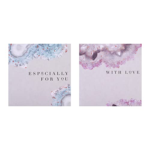 Hallmark 'Just To Say' Cards - Multipack of 20 in 4 Geode Designs, Pastel Geode Crystal Pack, 16 x 16 cm - Image 4