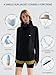 VVCsunshine UPF 50+ Sun Protection Zip Up Hoodie Women Lightweight Long Sleeve Jackets for Women with Pocket Ourdoor (Large,Black)
