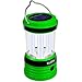 [Solar Power] Outlite 240 Lumen Solar Rechargeable LED Camping Lantern Flashlight, Portable Water Resistant Outdoor Survival Lamp for Hiking Fishing Emergency Outages (Green)