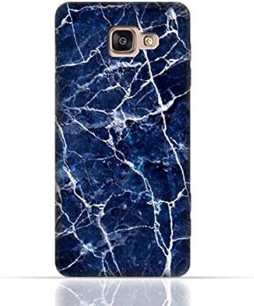 Samsung Galaxy A5 2016 TPU Silicone Case with Blue Marble Texture