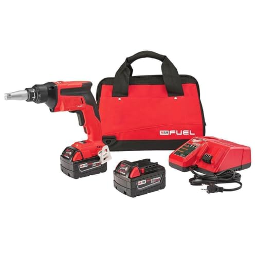 2866-22 M18 with Milwaukee Fuel Cordless Drywall Screw Gun Kit 