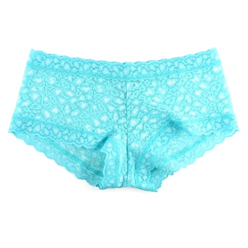 Image of hanky panky - Daily Lace Boyshorts | Women's Underwear, Soft Stretch Fit Panties, Cotton Blend | Sizes (XS-XL), 3 pack