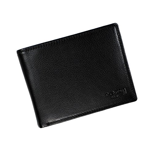 Preisvergleich Produktbild THEMIS Security - RFID / NFC Schutz - Leder Geldbörse dreiteilig, mit Hartgeldfach, hochwertiges Vollrindleder, vollständig geschirmt, geprüftes Abschirmmaterial.
