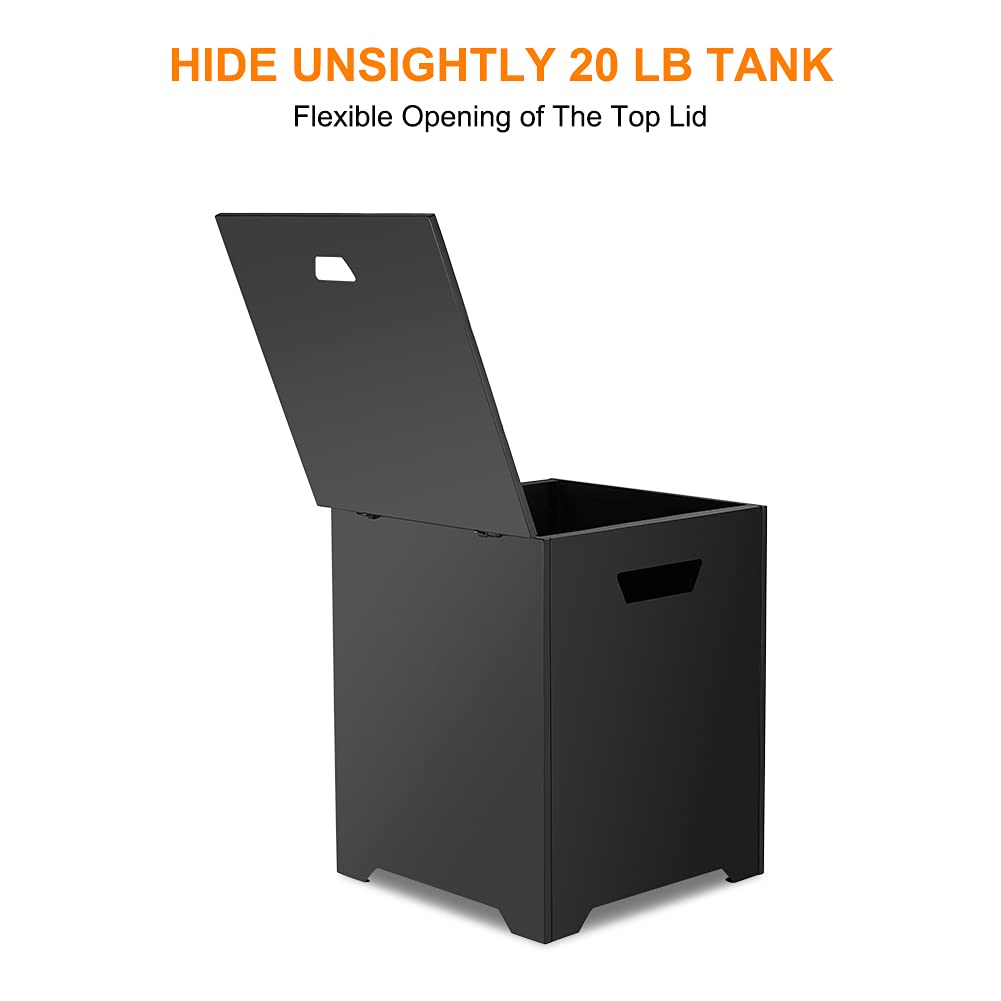 Buy Camplux Propane Tank Cover, 20 LB Propane Tank Storage Box, Outdoor