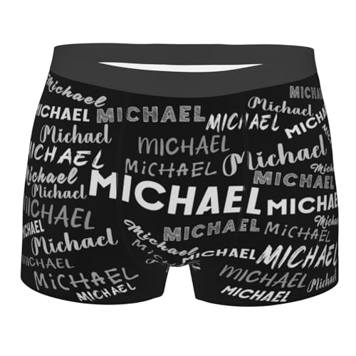 Personalisierbare Boxershorts für Herren, individuelle Herren-Boxershorts mit Namensgesicht, individueller Foto-Name, Unterhosen, Unterwäsche, Shorts, lustige personalisierte Geschenke für Männer,