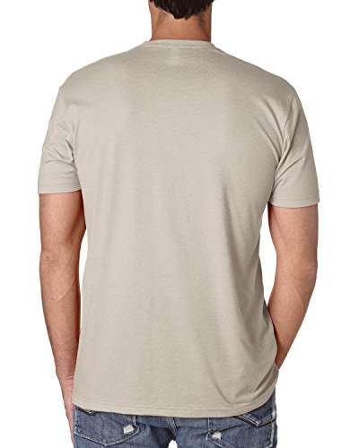 Next Level Apparel Men's Premium Fitted CVC T-Shirt (6210), Sand, X-Large2