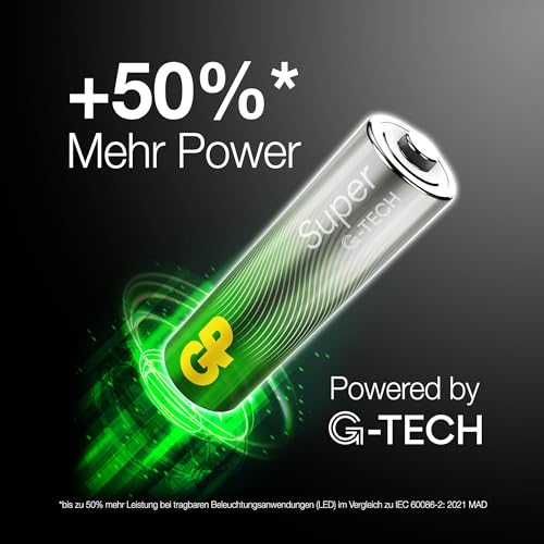 Piles AA GP Super Alkaline LR06 mignon 40 pièces 030E15AS40-2 pour télécommande - 2