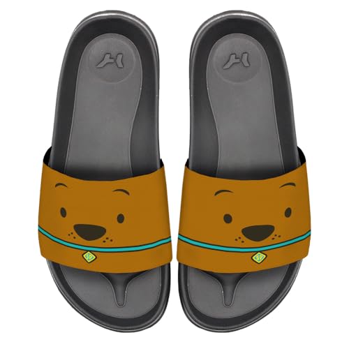 Popfunk Scooby Doo Face Unisex Adult Slides Adjustable Flip Flop Sandals Officially Licensed Hypd Slydr Switch™