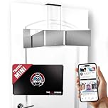 LIPFISBARBERSHOP.COM Portable Mini 360 LED Mirror - Adjustable Hooks - Self Haircut Mirro - Compact 3 Way Mirror for Precise Hair Cutting - Self Haircut Mirrorr