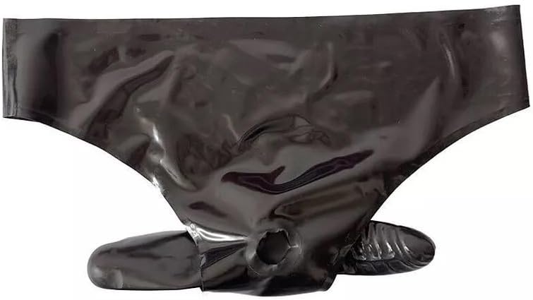 Latex Briefs Underwear with Cover Men, Tight Latex Trousers, Men, Exotic Underwear