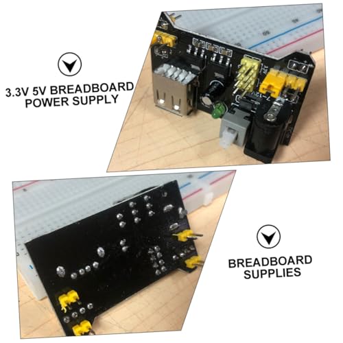 Módulo de alimentación para placa de pruebas y suministros compatibles de electrónica de 6 uds 4