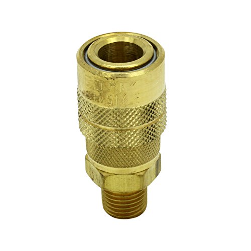 Milton (S-716) 1/4" Male Npt M Style (Industrial) Air Fitting Quick Connect Coupler Red #TOP5