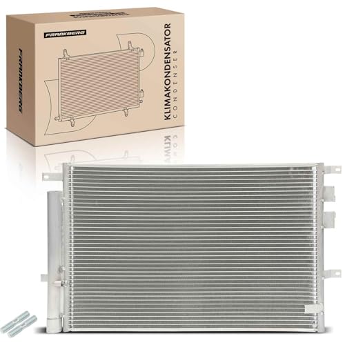 Frankberg Radiatore climatizzatore Condensatore climatizzatore Compatibile con 159 939 2.4L 159 Sportwagon 939 1.9L Spider 939 2.2L 159 Sportwagon 939 2.0L Spider 939 2.0L Replace# 50507287