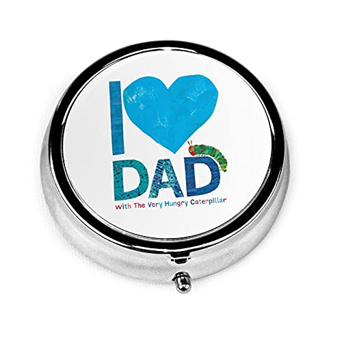 ピルケース 薬ケース 円形 ピルボックス はらぺこあおむし 絵本 錠剤ケース 3段分割 薬入れ 薬ポーチ ガムケース 薬ストレージ サプリメントケース 習慣薬箱 収納ケース 収納ボックス コンパクト 小物入れ み忘れ防止 携帯用 旅行 出張