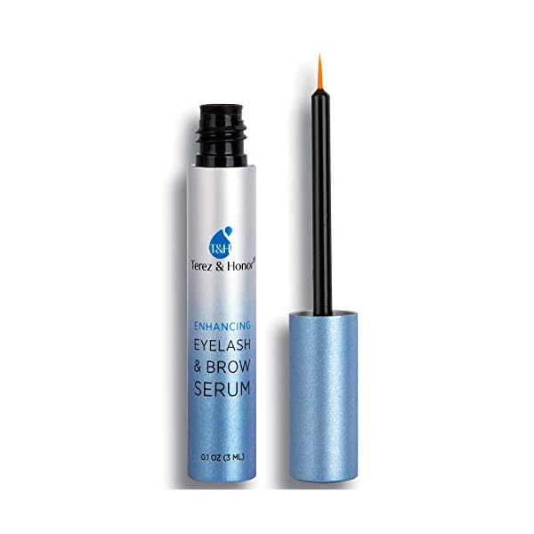 Natural-Eyelash-Growth-Serum-and-Brow-Enhancer-to-Grow-Thicker-Longer-Lashes-for-Long-Luscious-Lashes-and-Eyebrows3ml Advanced Eyelash Serum for Thicker, Longer Eyelashes and Eyebrows - Grow Luscious Lashes with Brow Enhancer (3mL)