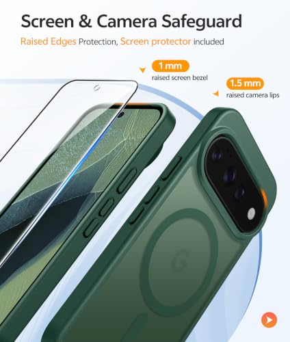 Image of FNTCASE for Google Pixel 11 Pro Case / Pixel 11 Case, with Screen Protector
