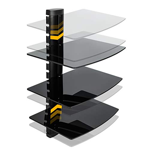 Vemount Supporto DVD da parete,Mensole da muro in