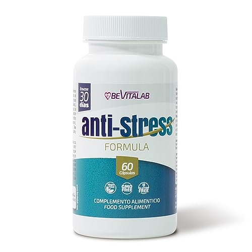 Anti-Stress, Suplemento Natural - Reduce Estrés y Ansiedad - Aporta Energía, Bienestar y Ánimo -...