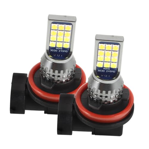 Anneome 2pièces Lot de Ampoules Antibrouillard LED pour Voiture Feux Antibrouillard Lampes LED pour Automobile Éclairage Polyvalent