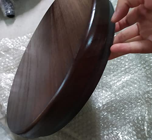 Lokkhan Rustic Swivel Adjustable Bike Stool-29-37 Kitchen Counter Bar Height-Set Of 2 Industrial Farmhouse Countertop Barstools-Metal And Wood #TOP4